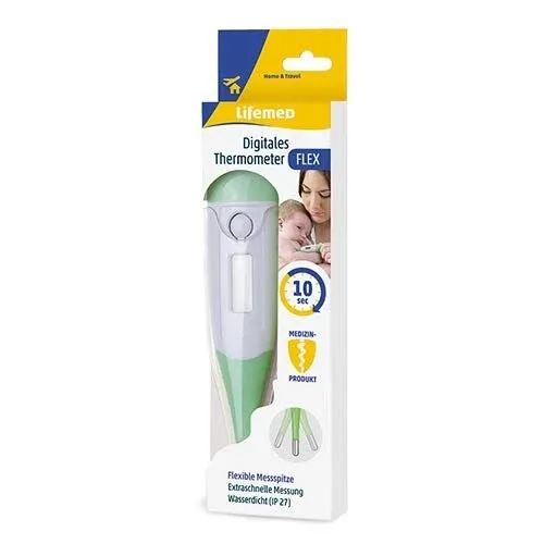 Lifemed Fieberthermometer Flex digital grün-weiß