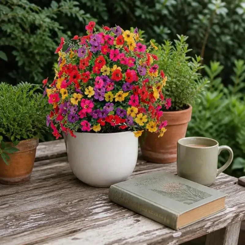 BLOOMCHARM – Artificial Flowers for Vibrant Outdoor Styling