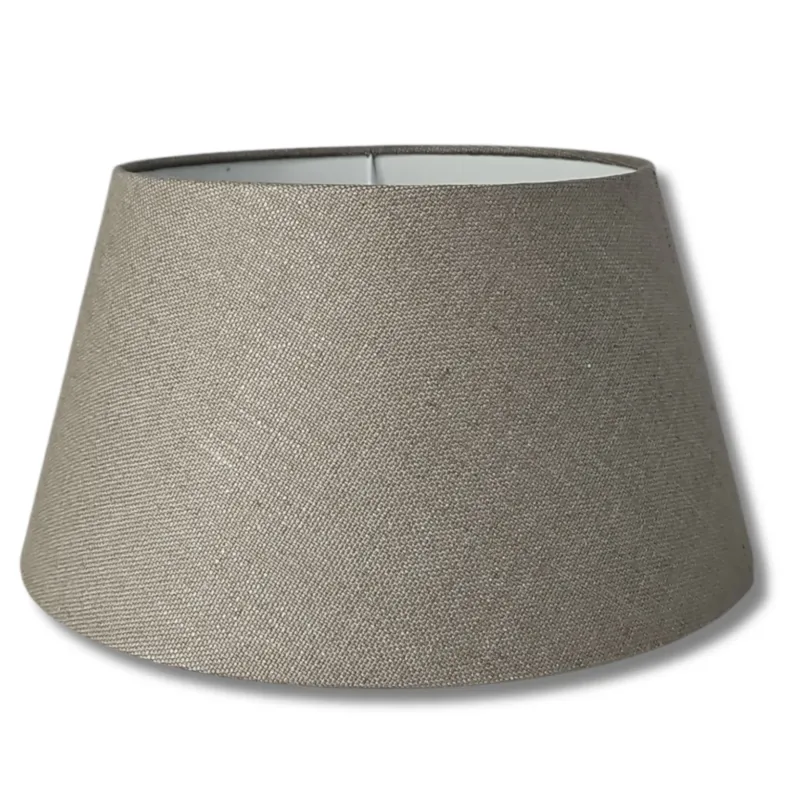 Light & Living Livigno Lampenschirm Taupe Vorderansicht freigestellt