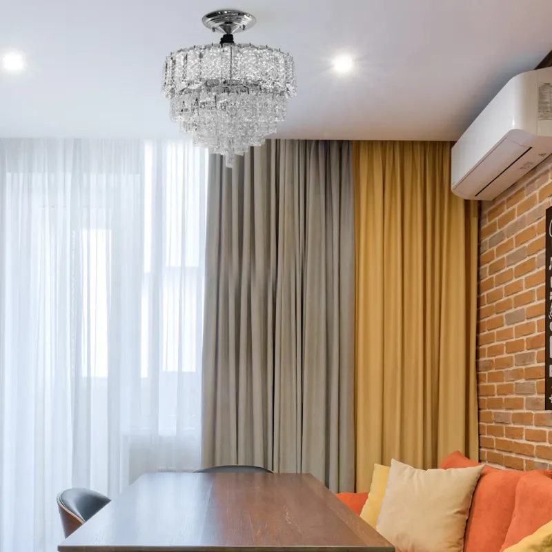 Kristall Kronleuchter Modern für Wohnzimmer
