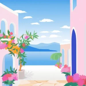 San Vito Lo Capo, Italy Colourful View 3