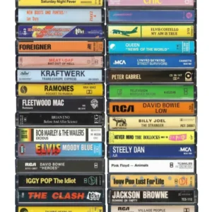 1977 Music - Cassette Print - Born in '77