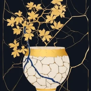 Kintsugi Golden Repair Japanese Style 12