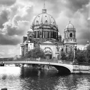 Berlin Cathedral on a moody day
