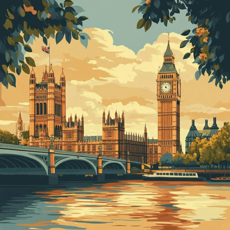 1anamulhaqueanik A Vintage Travel Poster Inspired By A Famous Ci 7669bb23 2a5f 4215 Bca5 10d3077d2934 Topaz Upscale 2x