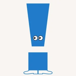 Alphabet Poster Exclamation Point