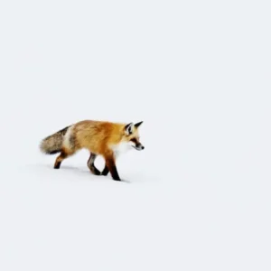 A Red Fox In Wyoming, Carol M Highsmith