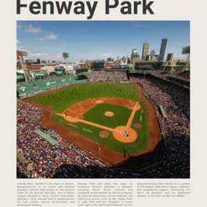 Baseball Boston Red Sox Fenways Park 2 Copy