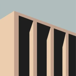 Bauhaus Architecture Day 3 Blue