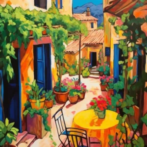 Taormina Italy 1 Fauvist Painting