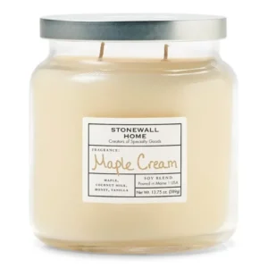 Maple Cream Duftkerze von Stonewall Kitchen kaufen – Ahorn, Honig & Vanilleduft online