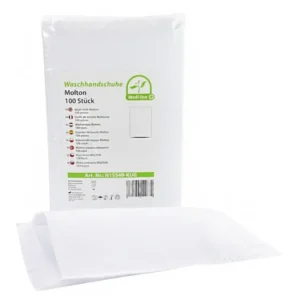 Medi-Inn Einmal-Waschhandschuhe Molton 15 x 22 cm 100er Pack