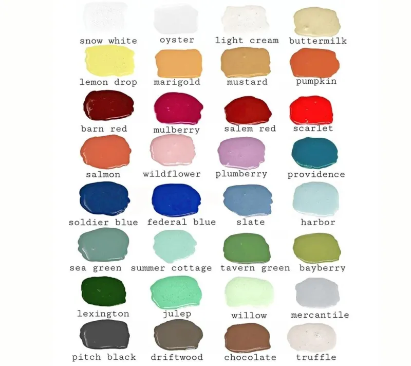 Old Fashioned Salem Red Milk Paint – ungiftige Kaseinfarbe für Vintage- & Shabby Chic-Projekte