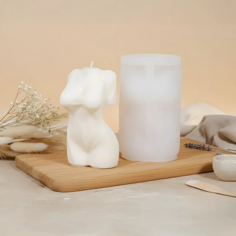 Moule bougie Aphrodite - Silicone pour fabrication artisanale bougie cire DIY Terre de Bougies