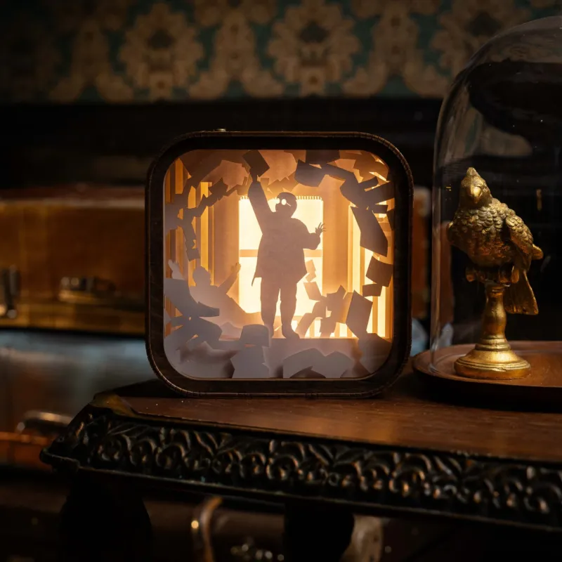 Wooden Harry Potter Night Light - No Post on Sundays by Enjoy The Wood