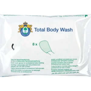 Noba Total Body Wash Feuchte Einmal-Waschhandschuhe ohne Alkohol
