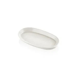 Noon Oval Serving Set of 2 Cream 17 cm - Exporgin | Türkiye Comes to You