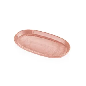 Noon Oval Serving Set of 2 Salmon 26 cm - Exporgin - Global Shopping Site