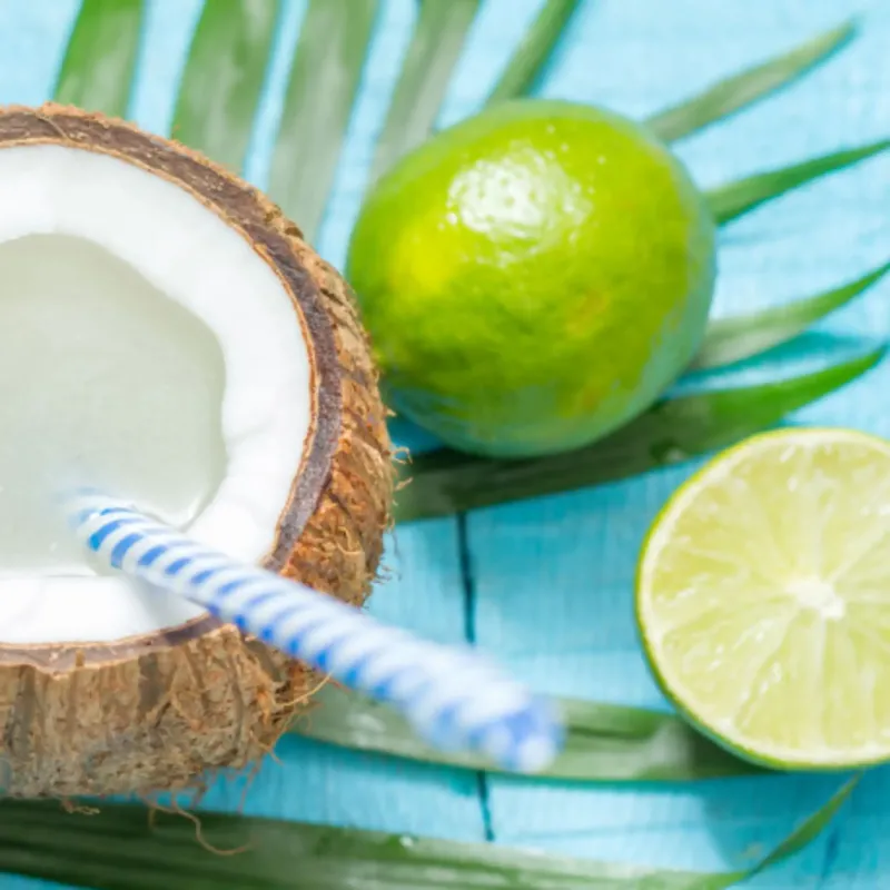 Coco citron vert parfum fruité de Grasse pour bougies fondants et diffuseurs