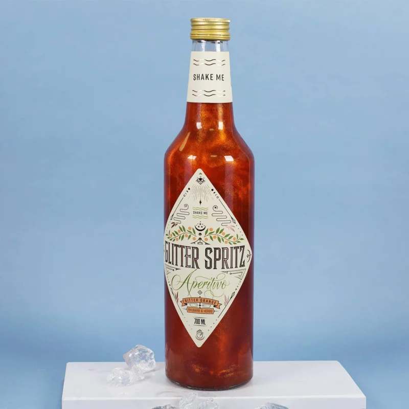 Leckerer Glitter Spritz