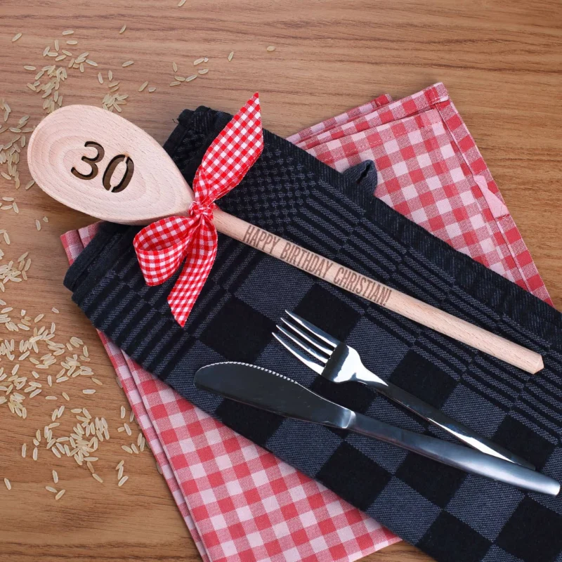 Kochlöffel zum 30. Geburtstag