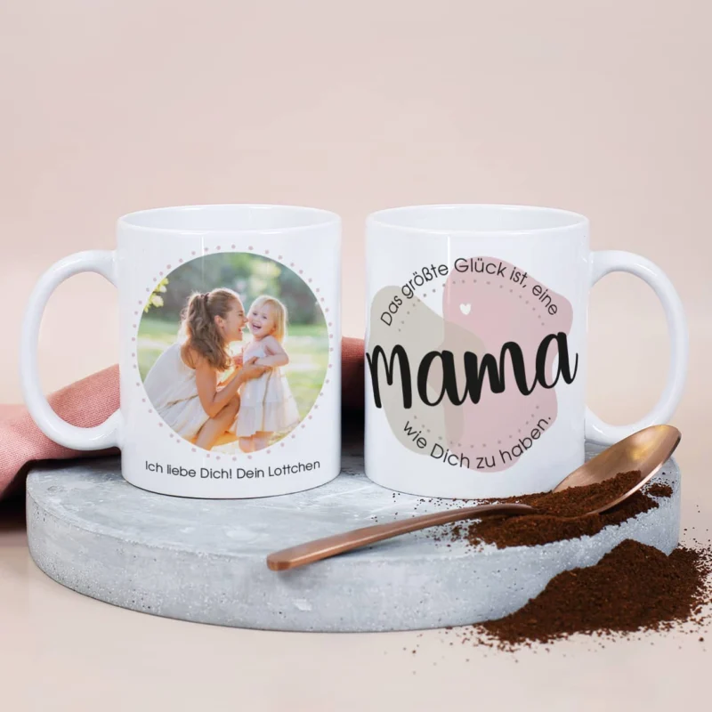 Tasse zum Muttertag als Fotogeschenk