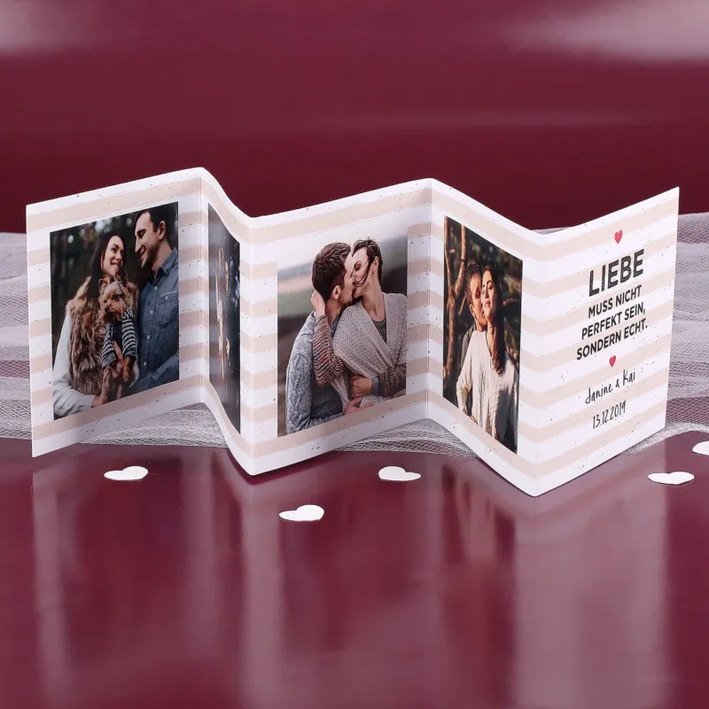 Mini Fotobuch mit 4 Fotos