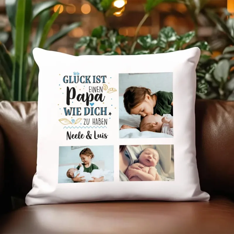 Fotokissen für Papas