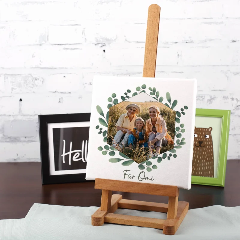 Familienfoto Leinwand