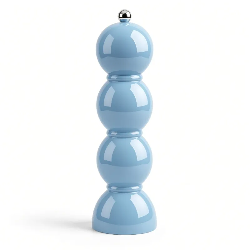 Periwinkle Bobbin Salt or Pepper Mill - Addison Ross Ltd UK