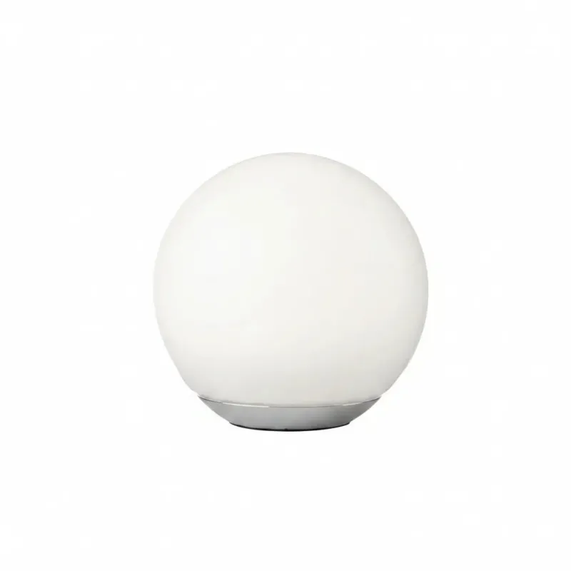 LED Kugelleuchte Puppi dimmbar Glas weiß 12cm Tischlampe