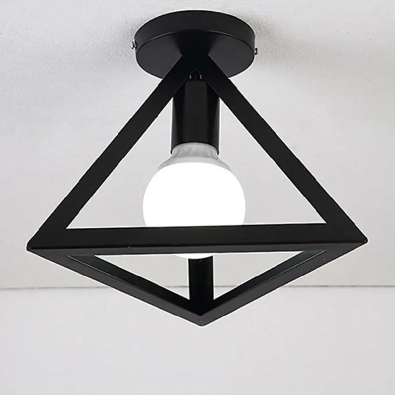 Moderne Industrie Deckenleuchte Metall Käfig~3500