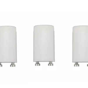 3er Pack Starter für Leuchtstoffröhren Leuchtstofflampen 4 - 22 W Briloner 6457-022