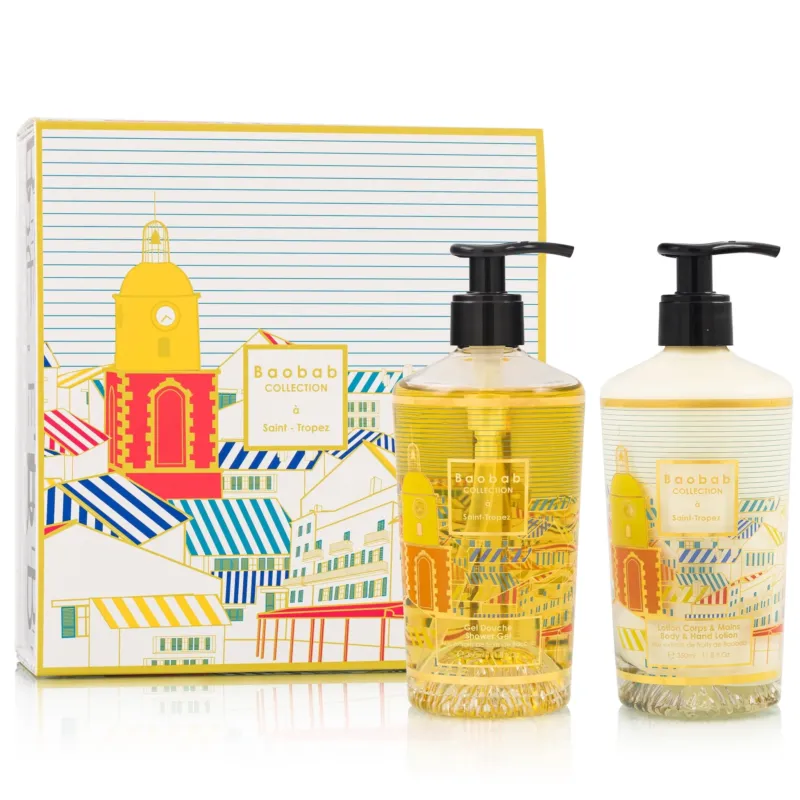 Geschenkbox Saint-Tropez – Körper- & Handlotion und Duschgel