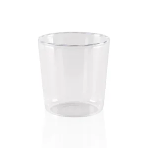 Simple – Water Glass Green – Borosilicate & Heat - Resistant – 300ml (8x8x9 cm) - Exporgin - Global Shopping Site