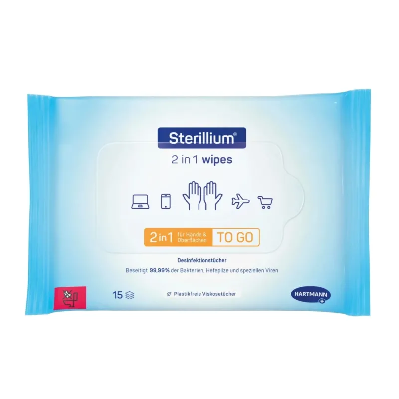 Sterillium 2 in 1 Wipes