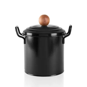 Stripe Pulses and Detergent Storage Container Black - Exporgin | Türkiye Comes to You