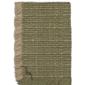 Swatch Handloom Rug Kaki and Beige