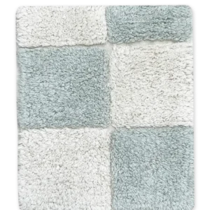 Swatch Washable rug Kitchen Tiles Blue Sage