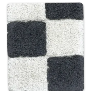 Swatch Washable rug Kitchen Tiles Dark grey