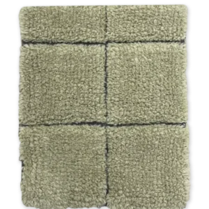 Swatch Woolable rug Mosaic Moss