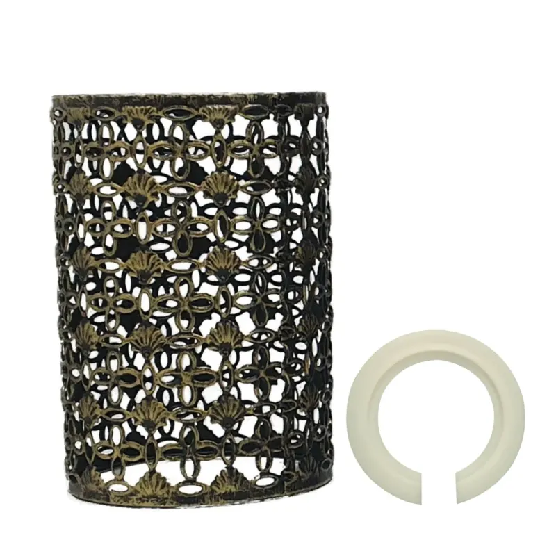 Retro Tischlampe mit Lampenschirm für pendelleuchte~1375