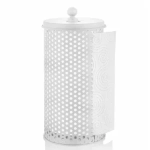 Towel Napkin Holder 30 x 14 Cm White MGL0055 - Exporgin - Global Shopping Site