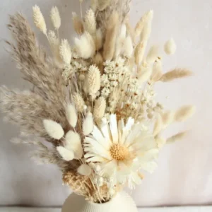 Trockenblumenstrauß „Fluffy Boho“ Vasenglück