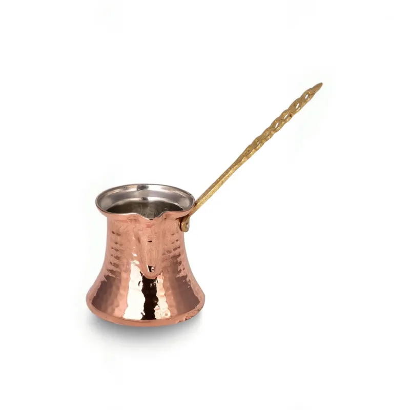 Turna Bakır – Hand - Hammered Copper Cup – Authentic Turkish Artisan Drinkware – 430 ml - Exporgin | Türkiye Comes to You