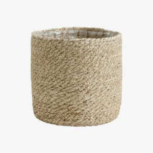 Urtepotte i jute - ø18 cm - natur - nordal.dk