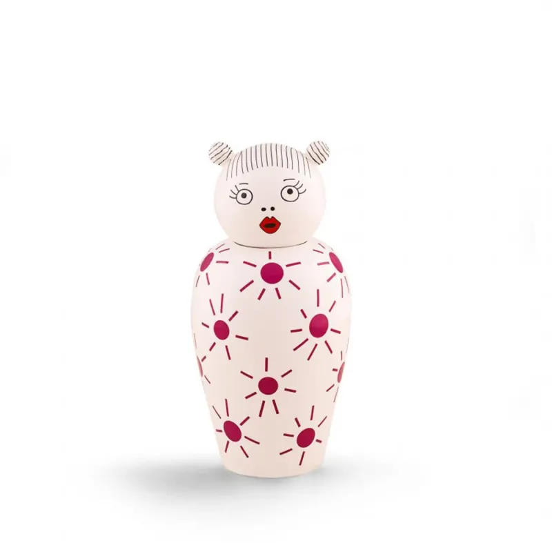 Vase mit Deckel DOLOMITE LULA