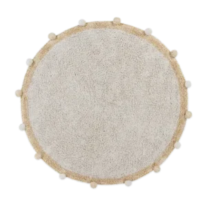 WASHABLE RUG BUBBLY NATURAL - HONEY
