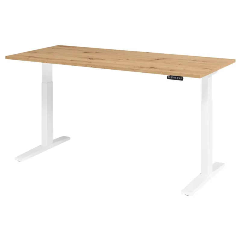 XMKA 19 W | 180x80 | Schreibtisch elektrisch höhenverstellbar - buerostuhl24